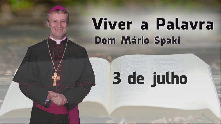 O Evangelho do dia com Dom Mário Spaki 03-07-2019