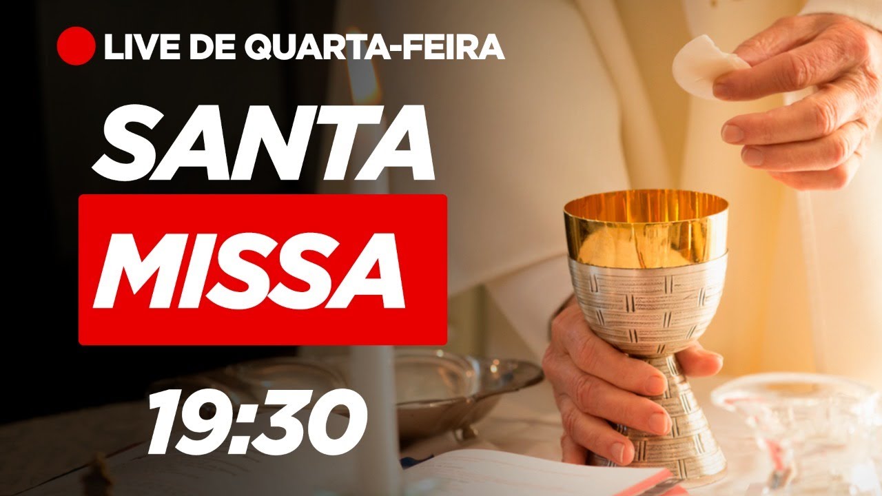 Santa Missa - 01\/04\/2020 - 19h30 - CatolicaConect