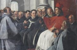 San Buenaventura en el Concilio de Lyon Francisco Zurbaran Museo del Louvre Paris FL mjvf e1654880317316
