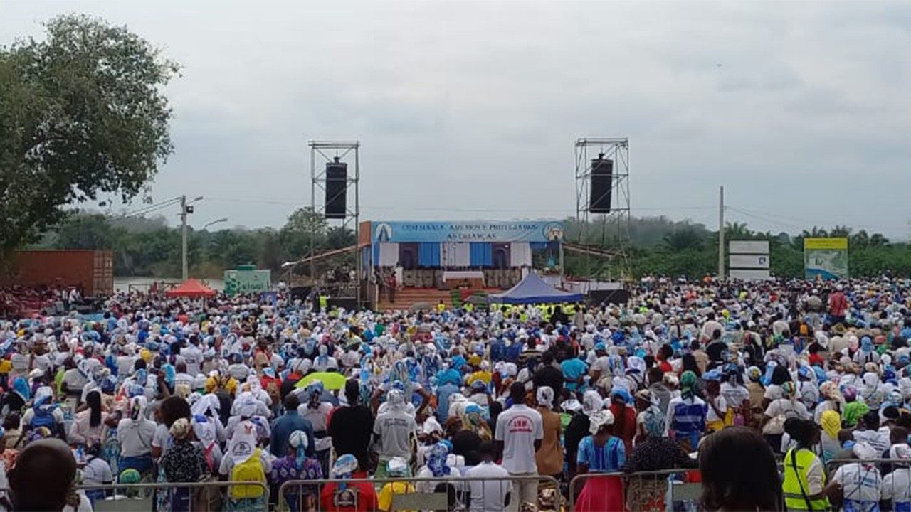 Angola Santuario de Nossa Senhora da Muxima pronto para receber peregrinacao anual 2