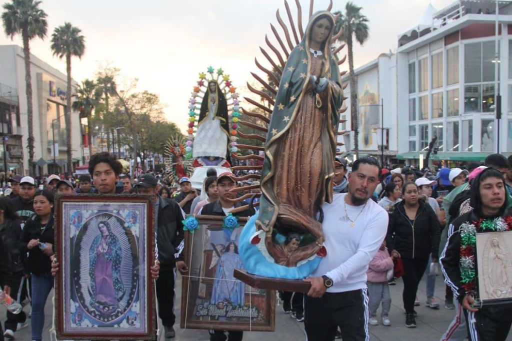 Recorde de peregrinos na Basilica de Nossa Senhora de Guadalupe no