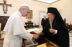 Leão XIV recebe Patriarca de Constantinopla em audiência 1 Foto: Vatican news/ Vatican media