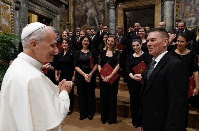 Papa Leao XIV elogia a beleza e a harmonia da musica polifonica 2