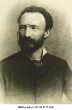 Quem é Bartolo Longo que será canonizado amanhã? 3 Bartolo aos 35 anos. Foto: Wikipedia