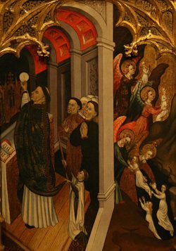 O Purgatório: lugar de purificação 1 Celebração de uma Missa em sufrágio pelas almas do purgatório, por Bernardo Despuig e Jaime Cirera - Museu Nacional de Arte de Catalunha, Barcelona (Espanha) Foto: Francisco Lecaros